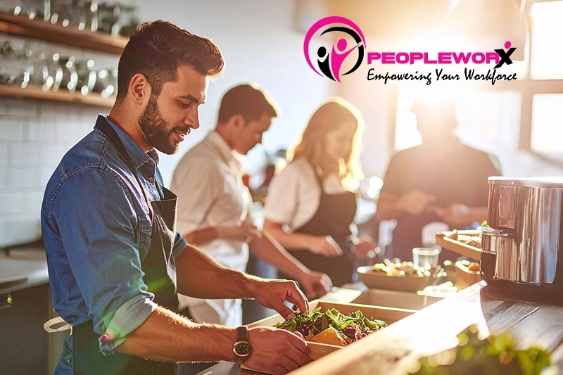 Bright, natural lighting; authentic workplace shots; focus on people over tech interfaces